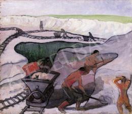  Unknown painter, about 1930 - Diggers 