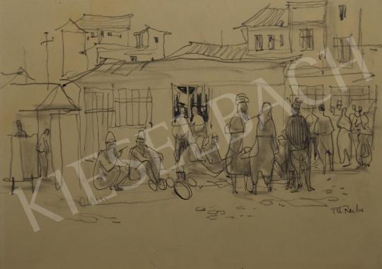 For sale  Raszler, Károly - Arabic Street View 's painting