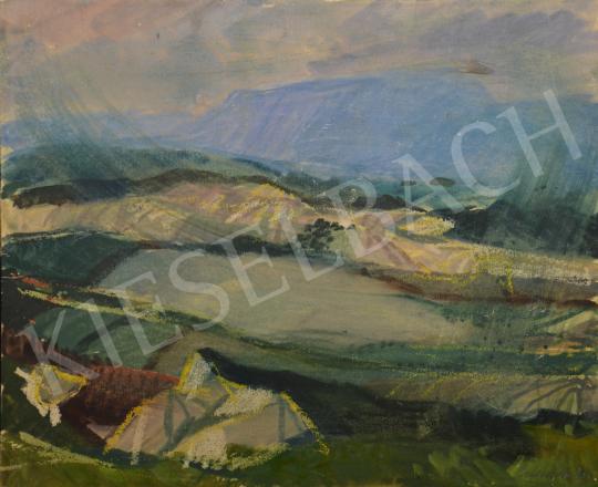 Eladó Luzsicza Lajos - Pilisi hegyek festménye
