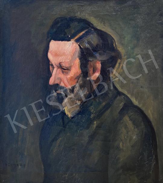 For sale  Czigány, Dezső - Man portrait 's painting