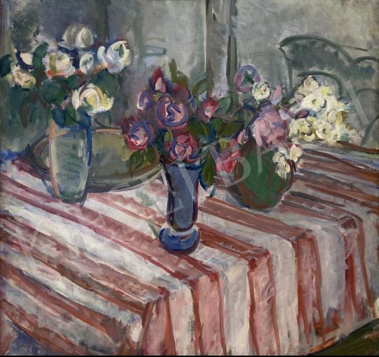 For sale  Futásfalvi Márton, Piroska - Flower Still Life 1949 's painting