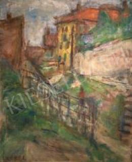 Czóbel, Béla - Street scene 