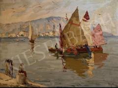  Négely, Rudolf - Sea sailing painting