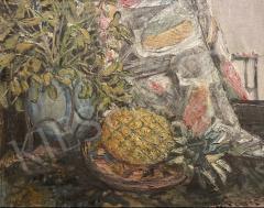 Eladó  Hikádi Erzsébet - Csendélet ananásszal festménye