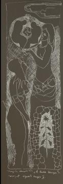 Buzás, András - Daughters of the Moon1986 painting