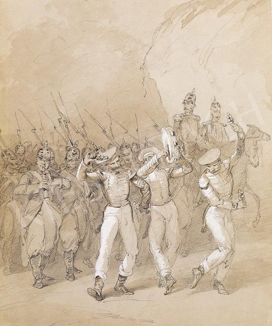  Zichy, Mihály - Soldiers Having Fun | 5th Auction auction / 133 Lot