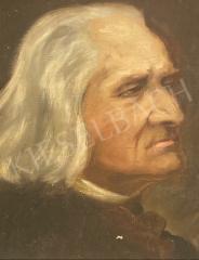For sale Unknown painter - Liszt Ferenc portrait 's painting