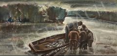 For sale Fodor, József -  Fishermen 's painting