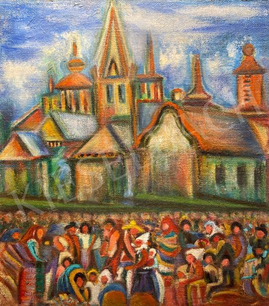 For sale Unknown painter - Transylvanian fair 's painting