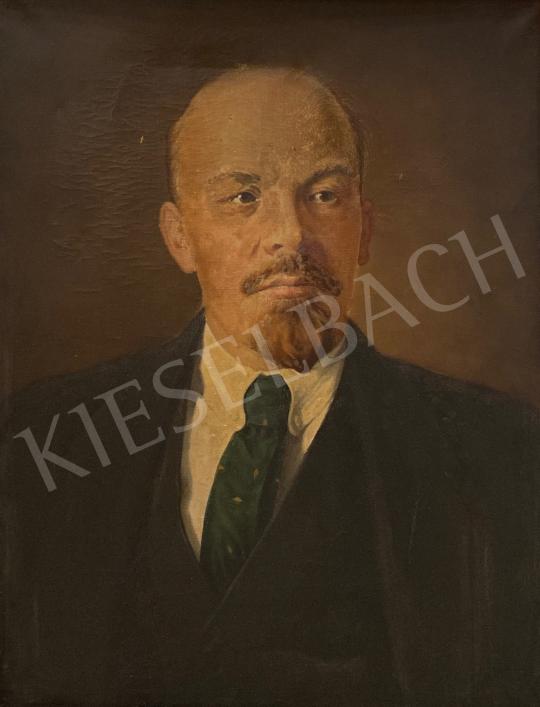  Czene Béla - Lenin festménye