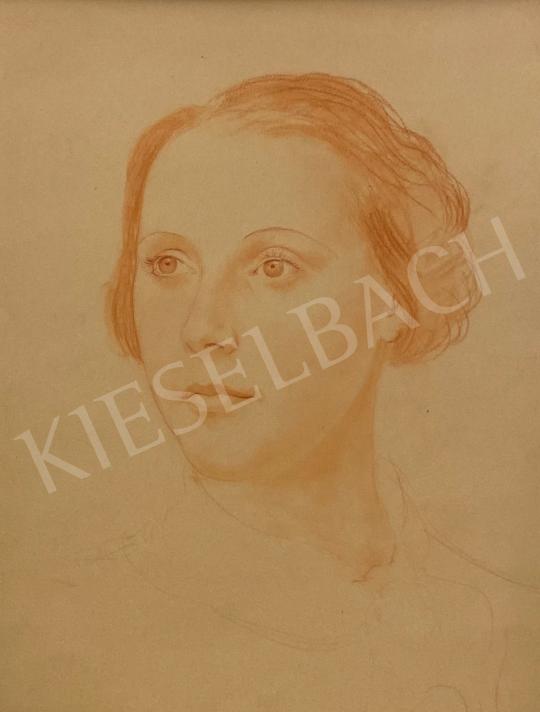 Eladó Góth Imre - Női arc  festménye