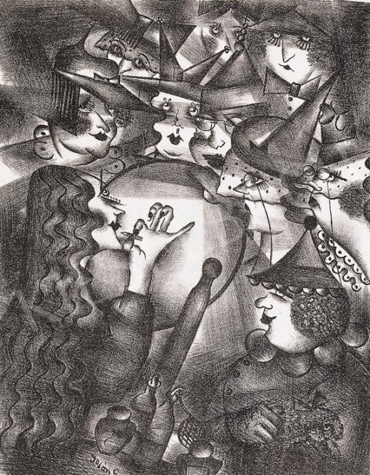 Gross-Bettelheim Jolán - Asztaltársaság | 5. Aukció aukció / 142 tétel