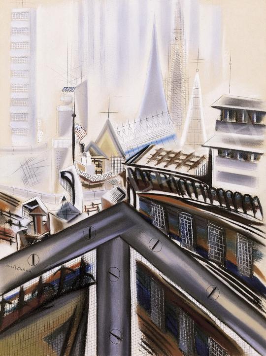 Gross-Bettelheim Jolán - New York (Kilátás ablakomból) | 5. Aukció aukció / 143 tétel