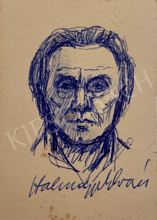 For sale  Halmágyi István  - Self Portrait 's painting