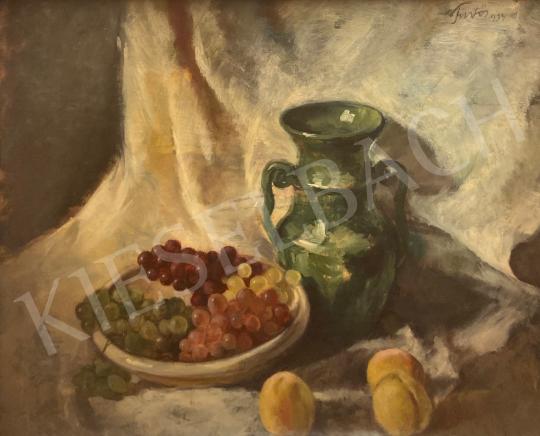 Eladó Füstös Zoltán - Csendélet gyümölcsökkel festménye