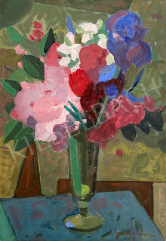 For sale  Gábor, Móric - Flowers 1936 's painting