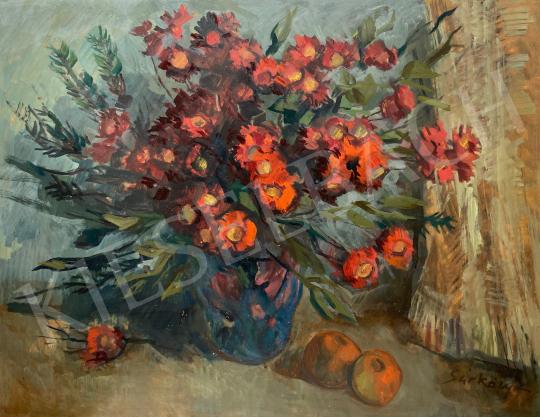 Eladó Sárközy Zoltán - Virágcsendélet festménye