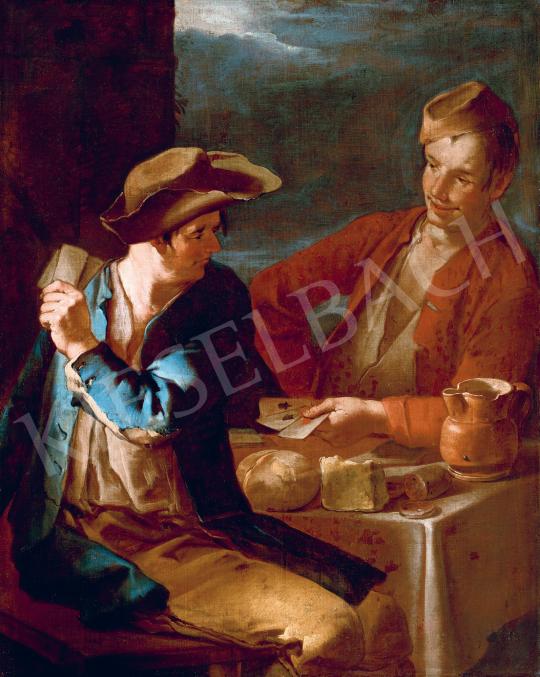 Eladó  Cipper, Giacomo Francesco - Kártyázó fiúk festménye