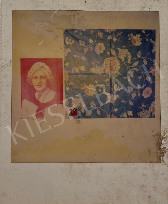 Eladó Ismeretlen festő - Önarckép (Polaroid fotó) festménye