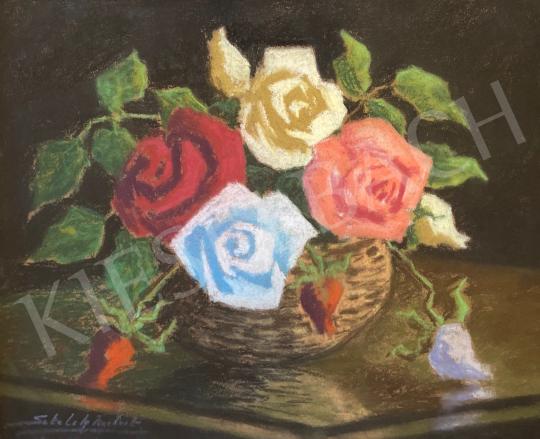 Eladó Sztelek Norbert - Virágcsendélet festménye
