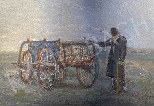 For sale Szalay, Ferenc - Chariot and Old 1978 's painting