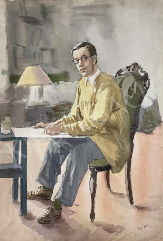 Biai-Föglein, István - Self Portrait painting