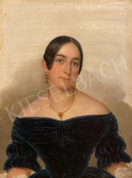 Marastoni, Jakab - Lady with ruby ​​necklace 