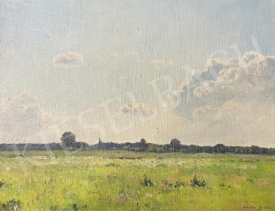 For sale  Sárdy, Brutus - Landscape of the Great Plain 1941 's painting