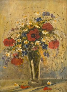 Unknown painter - Flower Still Life 