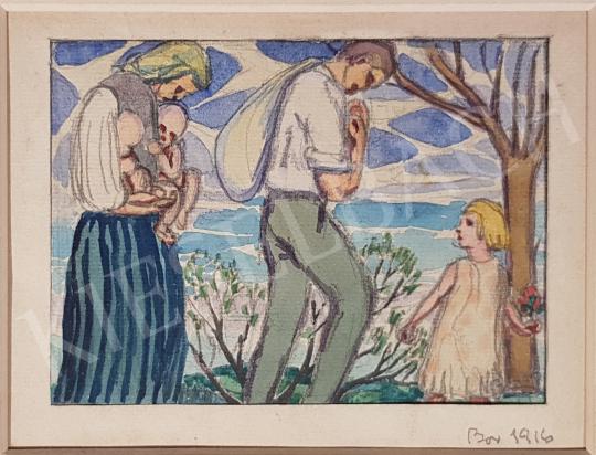 For sale Bor, Pál - Family 1916 's painting