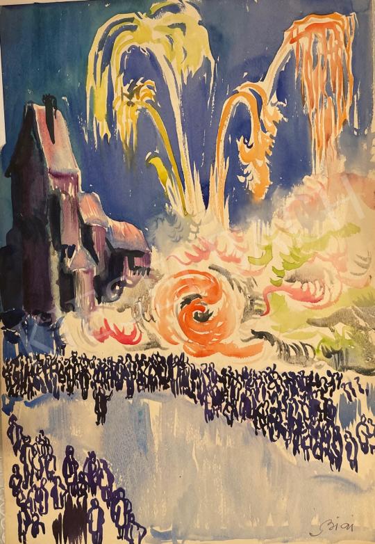 Biai-Föglein, István - Fireworks painting