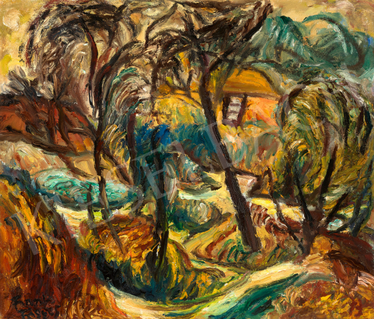  Frank, Frigyes - Garden on Széchenyi Hill, 1973 | 68th Auction auction / 4 Lot