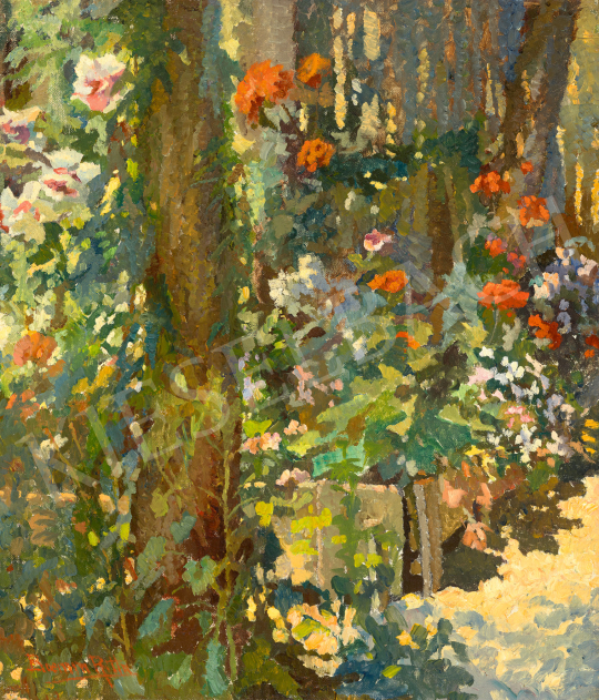Boemm Ritta - Nyári kert, 1908 körül | 68. Aukció aukció / 32 tétel