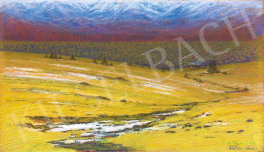 Katona, Nándor - Snowmelt in the High Tatra | 68th Auction auction / 42 Lot