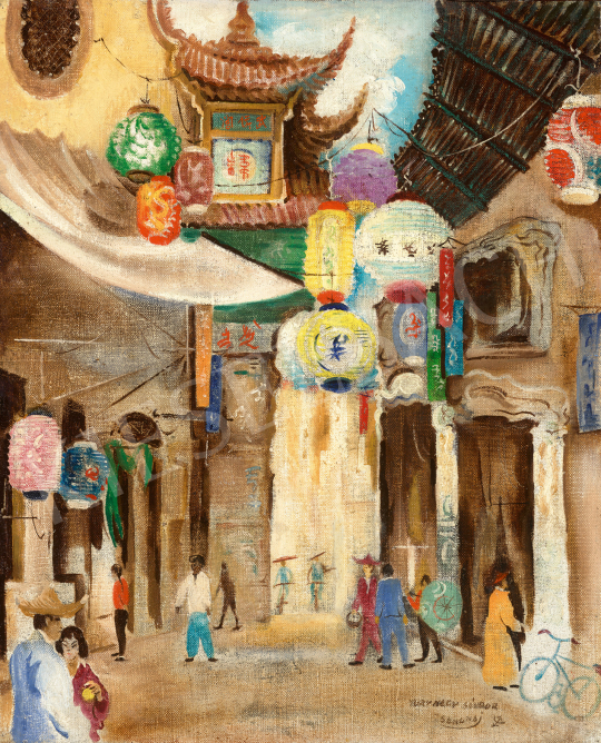  Tury Nagy, Sándor - Shanghai (Journey to the East) | 68th Auction auction / 49 Lot