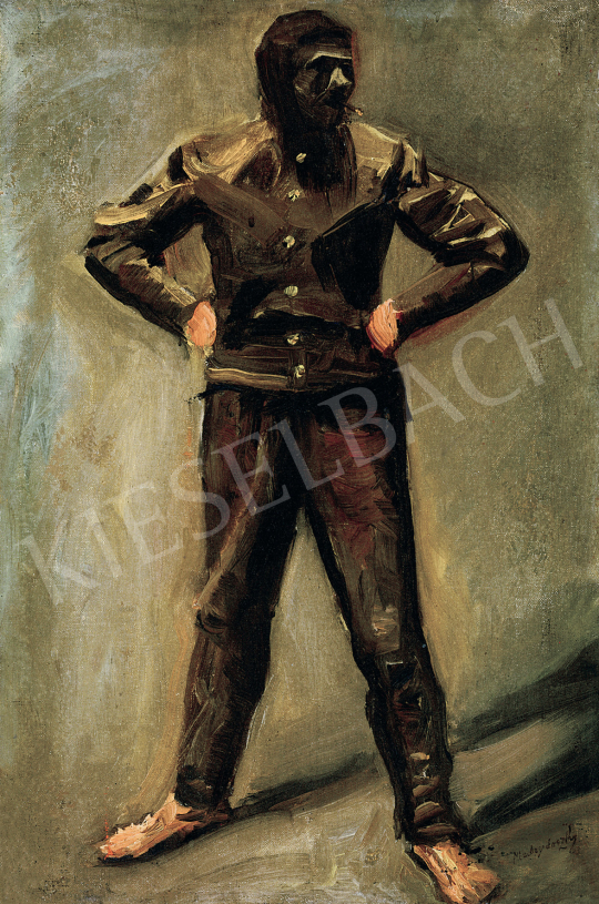  Mednyánszky László - Csavargó, 1910 körül | 68. Aukció aukció / 53 tétel
