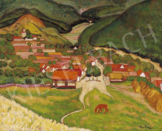 Pap, Géza - Landscape with Cottages | 5th Auction auction / 167 Lot