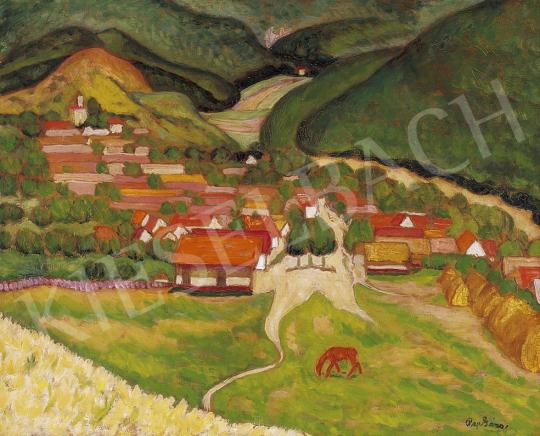 Pap, Géza - Landscape with Cottages | 5th Auction auction / 167 Lot