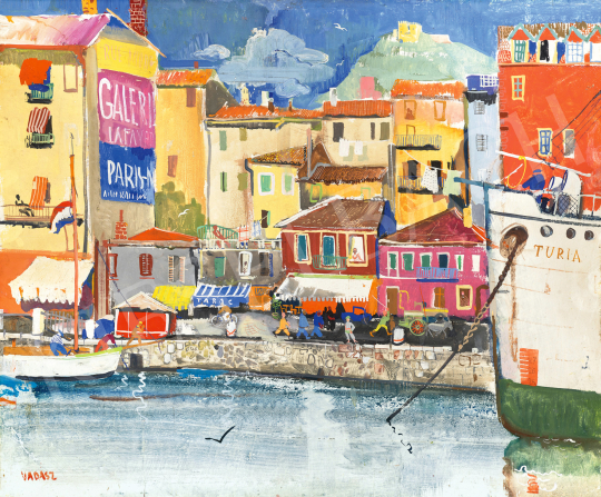 Vadász, Endre - Mediterranean Port  | 68th Auction auction / 67 Lot