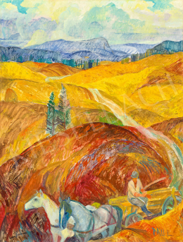  Páll, Lajos - Transylvanian Landscape, 1995 