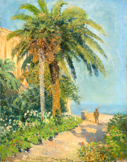 Turmayer, Sándor - Sunlit Promenade (Summer), 1915 | 68th Auction auction / 103 Lot