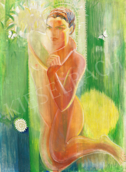  Félegyházi, László - Art Deco Nude (In Nature), 1932 