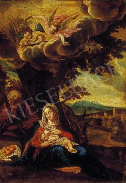 Ismeretlen olasz festő, 18. század - Mária a kisded Jézussal 
