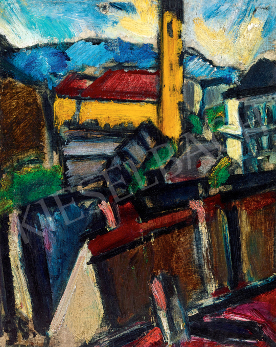 Galimberti, Sándor - The Dynamics of the City (Budapest, Óbuda Scene), 1911 | 68th Auction auction / 155 Lot