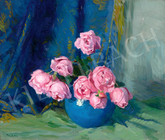  Nyilasy, Sándor - Pink Roses | 68th Auction auction / 157 Lot