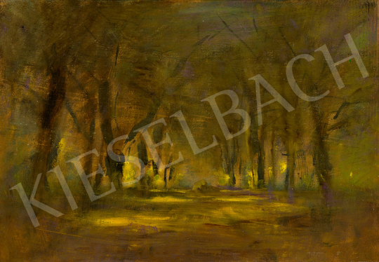  Mednyánszky, László - Evening in the Park (Evening Lights) | 68th Auction auction / 161 Lot