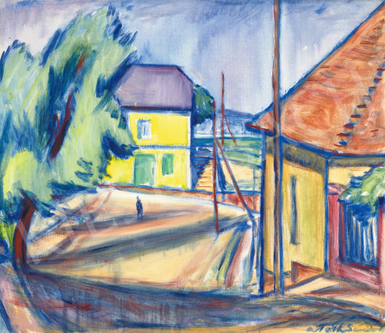 A. Tóth, Sándor - Street Scene | 68th Auction auction / 165 Lot
