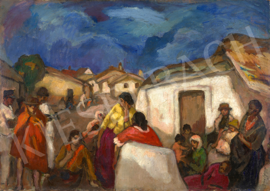  Iványi Grünwald, Béla - In Conversation, 1917 | 68th Auction auction / 207 Lot