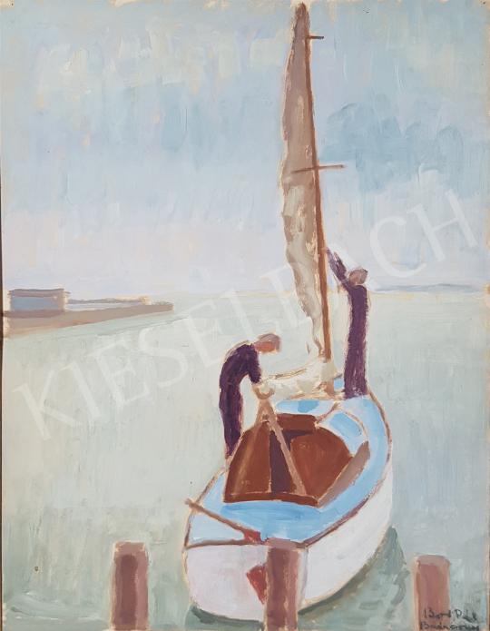 For sale Bor, Pál - Sailing on Lake Balaton (Badacsony atmosphere) 's painting