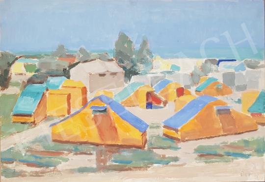For sale Bor, Pál - Tents, camping 's painting